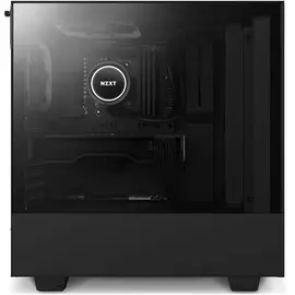 Case NZXT H510 Flow , 2x Aer F 120mm Fans , Mid Tower , Tempered Glass , Black , CA-H52FB-01