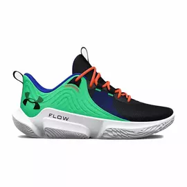 Basketball Shoes for Adults Under Armour Flow Futr X Green Men, Size: 41