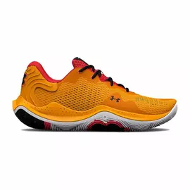 Basketball Shoes for Adults Under Armour Spawn 4 Orange Men, Size: 44