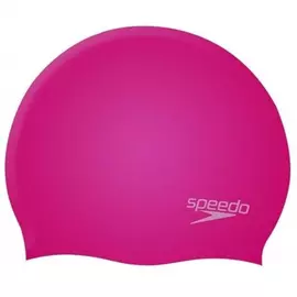 Swimming Cap Speedo  PLAIN MOULDED Pink Silicone