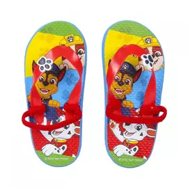 Flip Flops for Children The Paw Patrol Blue, Foot Size: 26-27, Size: 26-27