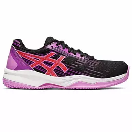 Adult's Padel Trainers Asics Gel-Padel Exclusive 6 Black Pink, Foot Size: 37, Size: 37