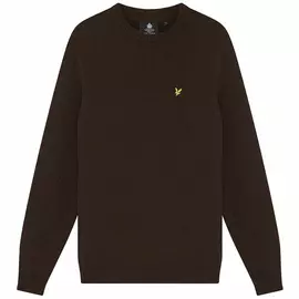 Men’s Sweatshirt without Hood Lyle & Scott V1 Crew Dark brown, Size: L