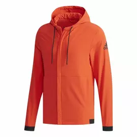 Men's Sports Jacket Adidas Dark Orange, Size: L