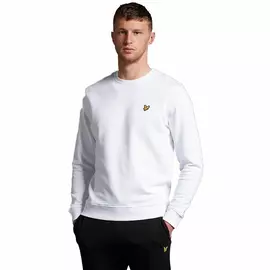Men’s Sweatshirt without Hood Lyle & Scott V1 Crew White, Size: L