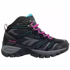 Hiking Boots Hi-Tec Muflon Mid WP Grey Pink, Foot Size: 39, Size: 39