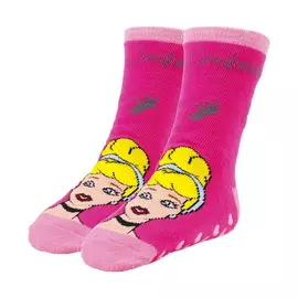 Non-slip Socks Princesses Disney 2 Units Multicolour, Foot Size: 23-26, Size: 23-26