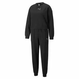 Women's Tracksuit Puma Loungewear W Black, Size: L