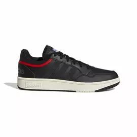Basketball Shoes for Adults Adidas Hoops 3.0 Low Classic Vintage Black, Size: 42