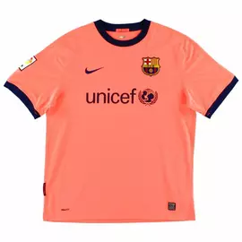 Football T-Shirt Nike Futbol Club Barcelona 10-11 Away (Third Kit) Replica, Size: 12-13 Years