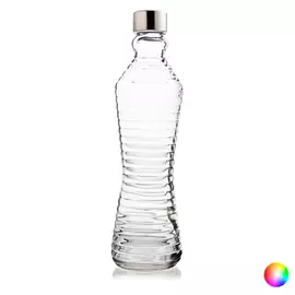 Bottle Quid Line Glass 1 L, Color: Pink