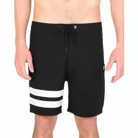 Men’s Bathing Costume Hurley Block Party 18" Black, Size: 28