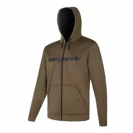Men's Sports Jacket Trangoworld Ripon Brown With hood, Size: M