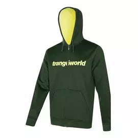 Xhaketë sportive për meshkuj Trangoworld Ripon Me kapuç jeshile e errët, Madhësia: L