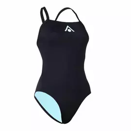 Women’s Bathing Costume Aqua Sphere Essentials Tie Black, Size: 36