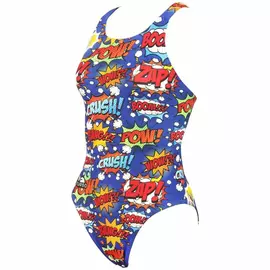Women’s Bathing Costume Turbo Pro-Racer Boom Multicolour, Size: 2XL