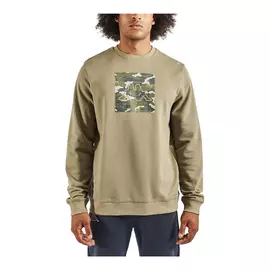 Men’s Sweatshirt without Hood Kappa Isoa Brown, Size: L