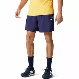 Pantallona të shkurtra sportive për meshkuj Asics Court blu e errët, Madhësia: S