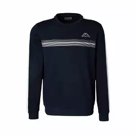 Men’s Sweatshirt without Hood Kappa Navy Blue, Size: L