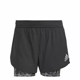 Sports Shorts for Women Adidas Fast 2-in-1 Black, Size: M