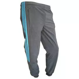 Children's Tracksuit Bottoms Adidas YB CHAL KN PA C, Color: Grey, Size: 12-13 Years