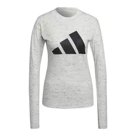T-shirt femrash me mëngë të gjata Adidas Icons Winners 2.0 White, Madhësia: L