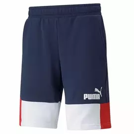 Men's Sports Shorts Puma Essentials+ Block Dark blue, Size: L