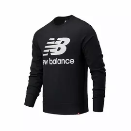 Men’s Sweatshirt without Hood New Balance MT03560 Black, Size: S