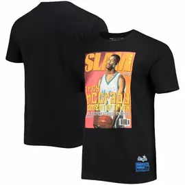 Bluzë për meshkuj me mëngë të shkurtra Mitchell & Ness Orlando Magic McGrady Black, Madhësia: L