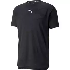 Men’s Short Sleeve T-Shirt Puma Train Vent Black, Size: L