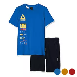 Children's Sports Outfit Reebok B ES SS, Color: Blue, Size: S