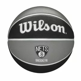 Basketball Ball Wilson Nba Team Tribute Brooklyn Nets Black One size