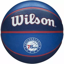 Basketball Ball Wilson NBA Tribute Philadelphia (One size) Blue