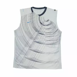 Men's Sleeveless T-shirt Nike Summer Total 90 Light grey, Size: L