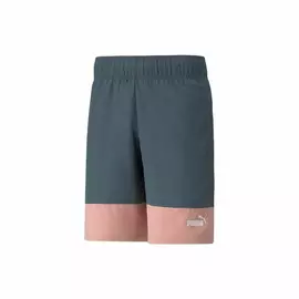 Men's Sports Shorts Puma Power Colorblock Dark grey, Size: L
