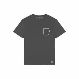 Bluzë për meshkuj me mëngë të shkurtra Foto Deelwi E zezë, Madhësia: L