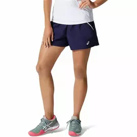 Pantallona të shkurtra sportive për femra Asics Court blu e errët, Madhësia: M