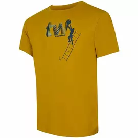 Men’s Short Sleeve T-Shirt Trangoworld Konak Yellow, Size: L