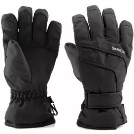 Ski gloves Sinner Sinner  Lady Black, Size: M