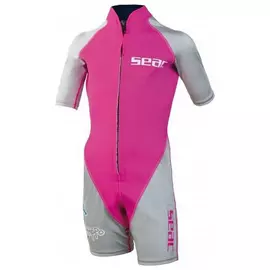 Children’s Bathing Costume Seac Sub Hipo Pink Grey, Size: 5 Years