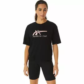 T-Shirt femrash me mëngë të shkurtra Asics Tiger, Madhësia: M