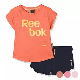 Children's Sports Outfit Reebok G ES SS, Color: Coral, Size: 5-6 Years