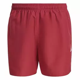 Men’s Bathing Costume Adidas Solid Dark Red, Size: XL