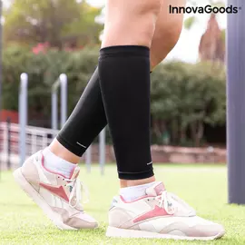 Sports Compression Calf Sleeves Slexxers InnovaGoods 2 Units, Size: M