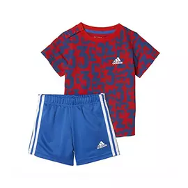 Veshje sportive për Baby Adidas I Sum Count, Ngjyrë: E kuqe, Madhësia: 18-24 muaj