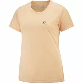 T-Shirt femrash me mëngë të shkurtra Salomon Cross Rebel Yellow