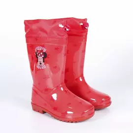 Çizme uji për fëmijë Minnie Mouse Red, Madhësia: 24