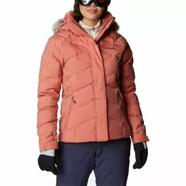 Ski Jacket Columbia Lay D Down Lady Pink, Size: XS
