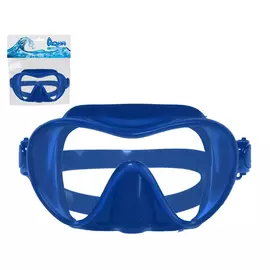 Maskë zhytjeje silikoni blu për të rriturit