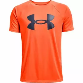 Children’s Short Sleeve T-Shirt Under Armour Orange, Size: 14-16 Years